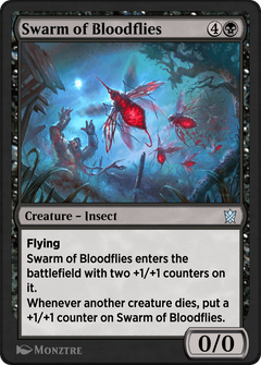 Swarm of Bloodflies (KTK-92Y) - Khans of Tarkir-1