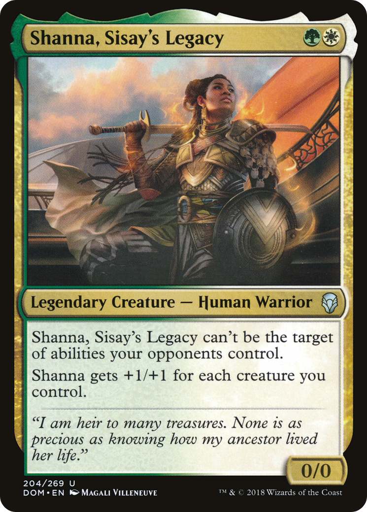 Shanna, Sisay's Legacy [Dominaria]-1