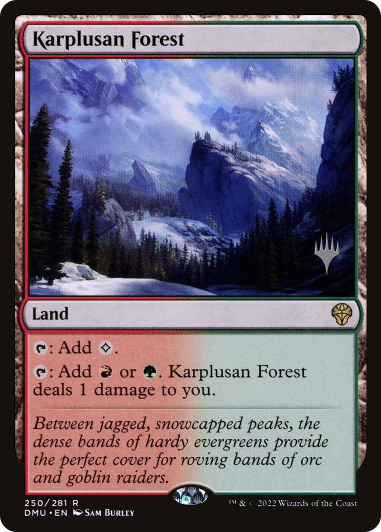 Karplusan Forest (Promo Pack) [Dominaria United Promos]-1
