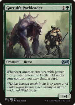 Garruk's Packleader [Magic 2015]-1
