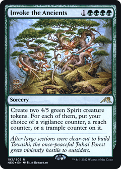 Invoke the Ancients [Kamigawa: Neon Dynasty Prerelease Promos]-1