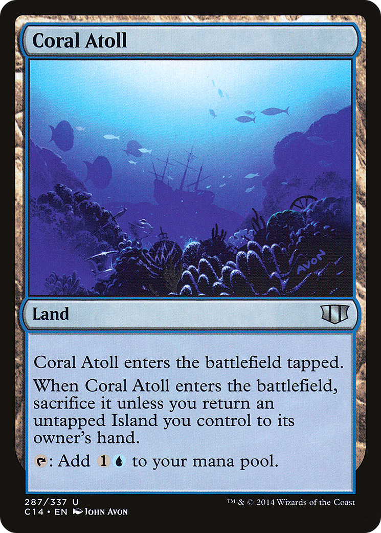 Coral Atoll [Commander 2014]-1
