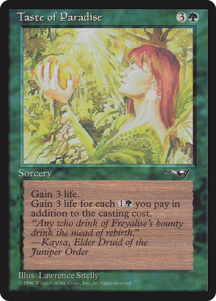 Taste of Paradise (Holding Fruit) [Alliances]-1