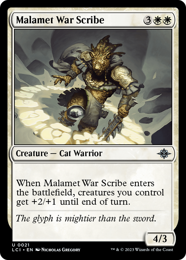 Malamet War Scribe [The Lost Caverns of Ixalan]-1