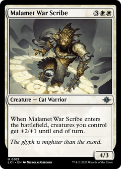 Malamet War Scribe [The Lost Caverns of Ixalan]-1
