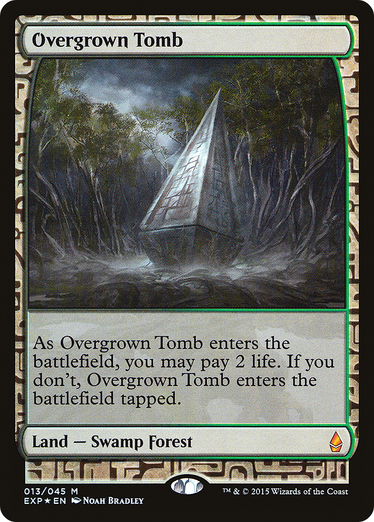 Overgrown Tomb [Zendikar Expeditions]-1