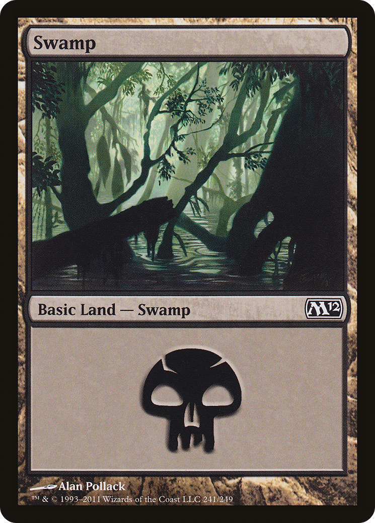 Swamp (241) [Magic 2012]-1