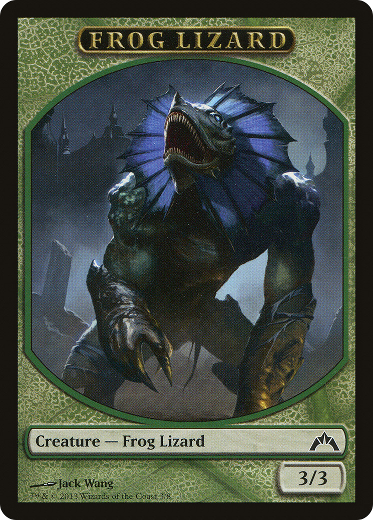 Frog Lizard Token [Gatecrash Tokens]-1