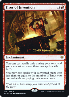 Fires of Invention [Throne of Eldraine Prerelease Promos]-1