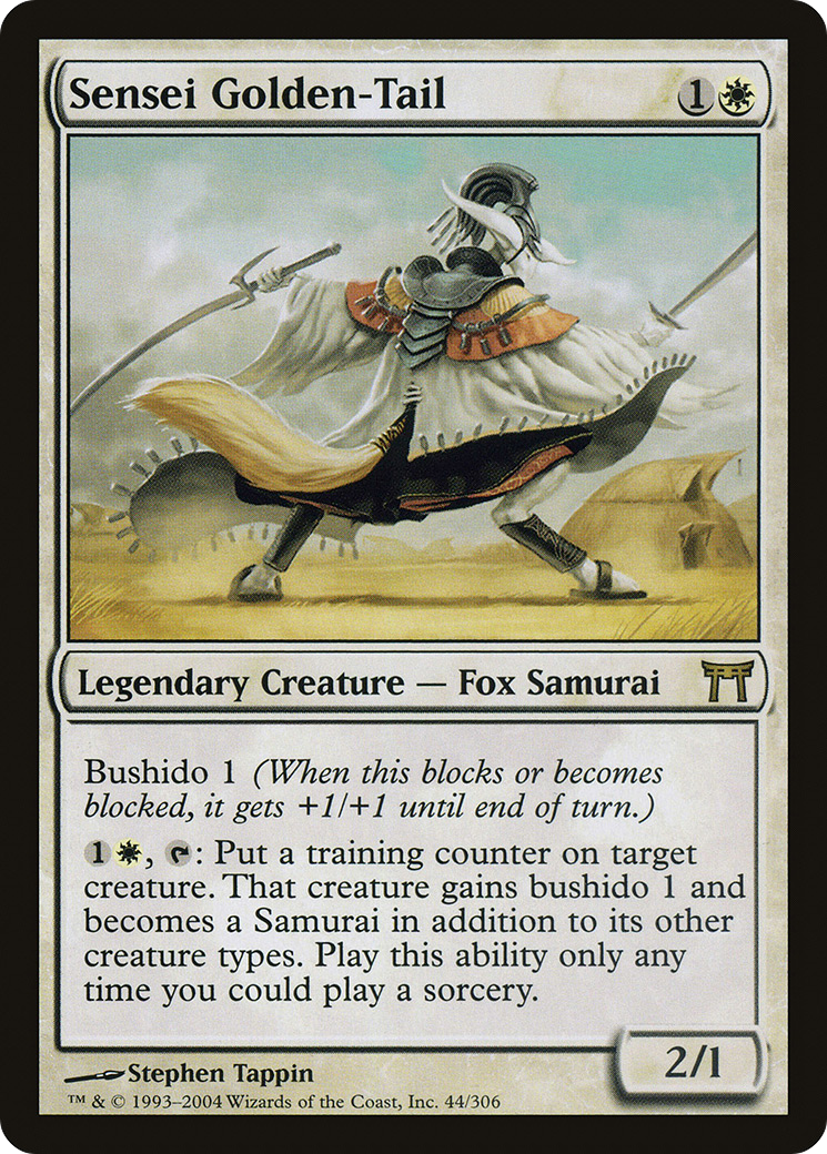 Sensei Golden-Tail [Champions of Kamigawa]-1