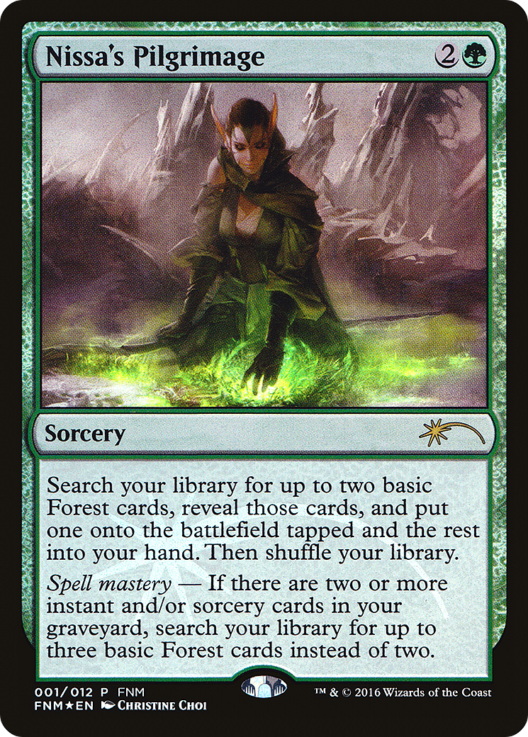 Nissa's Pilgrimage [Friday Night Magic 2016]-1