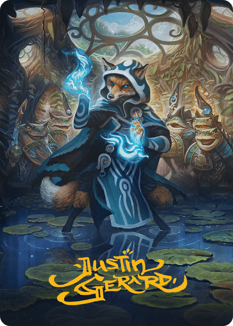 Jace, the Mind Sculptor // Jace, the Mind Sculptor (ABLB-049) - Bloomburrow Art Series (Borderless)-3