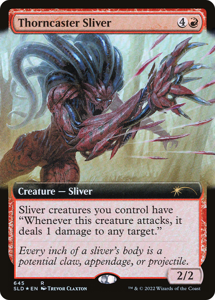 Thorncaster Sliver (Extended Art) [Secret Lair Drop Series]-1