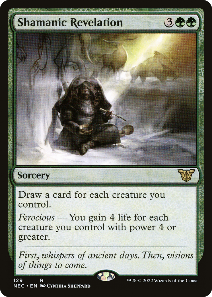 Shamanic Revelation [Kamigawa: Neon Dynasty Commander]-1
