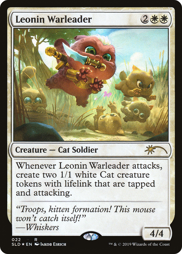 Leonin Warleader [Secret Lair Drop Series]-1
