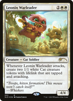 Leonin Warleader [Secret Lair Drop Series]-1