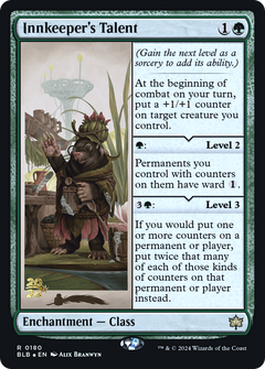 Innkeeper's Talent [Bloomburrow Prerelease Promos]-1