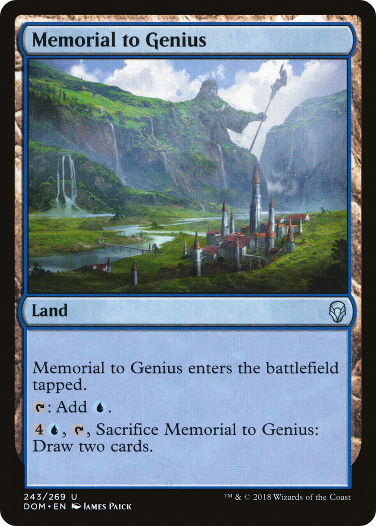 Memorial to Genius [Dominaria]-1