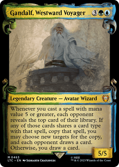 Gandalf, Westward Voyager [The Lord of the Rings: Tales of Middle-Earth Commander Showcase Scrolls]-1
