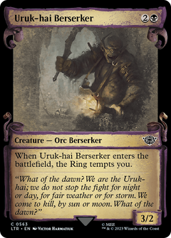 Uruk-hai Berserker (Showcase Scrolls) (LTR-563) - The Lord of the Rings: Tales of Middle-earth: (Showcase)-1