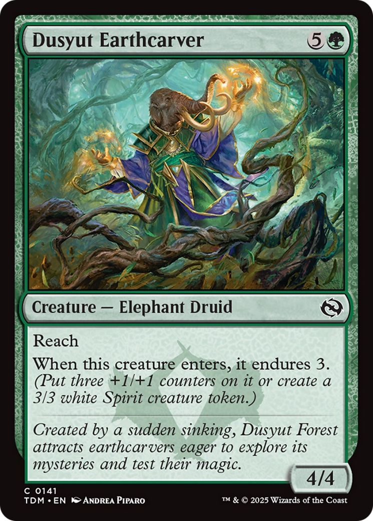 Dusyut Earthcarver [Tarkir: Dragonstorm]-1