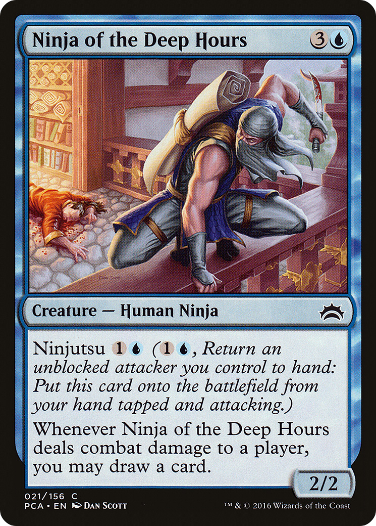 Ninja of the Deep Hours [Planechase Anthology]-1