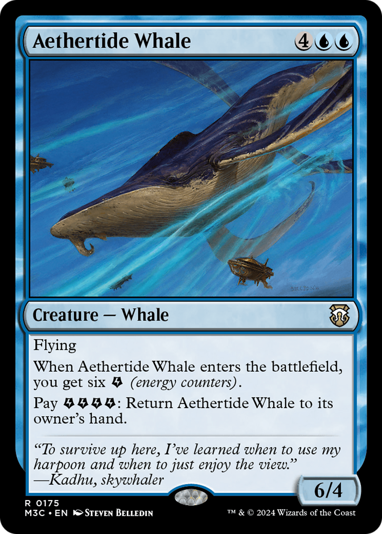 Aethertide Whale [Modern Horizons 3 Commander]-1
