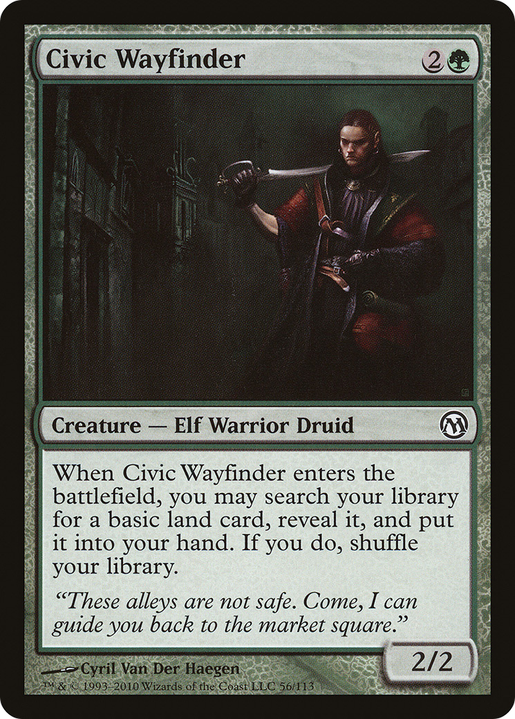 Civic Wayfinder [Duels of the Planeswalkers]-1