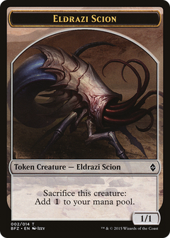 Eldrazi Scion Token (002/014) [Battle for Zendikar Tokens]-1