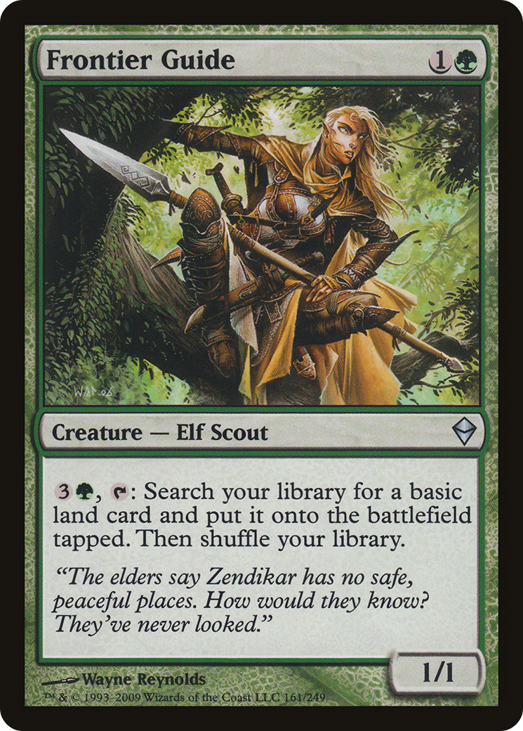 Frontier Guide [Zendikar]-1