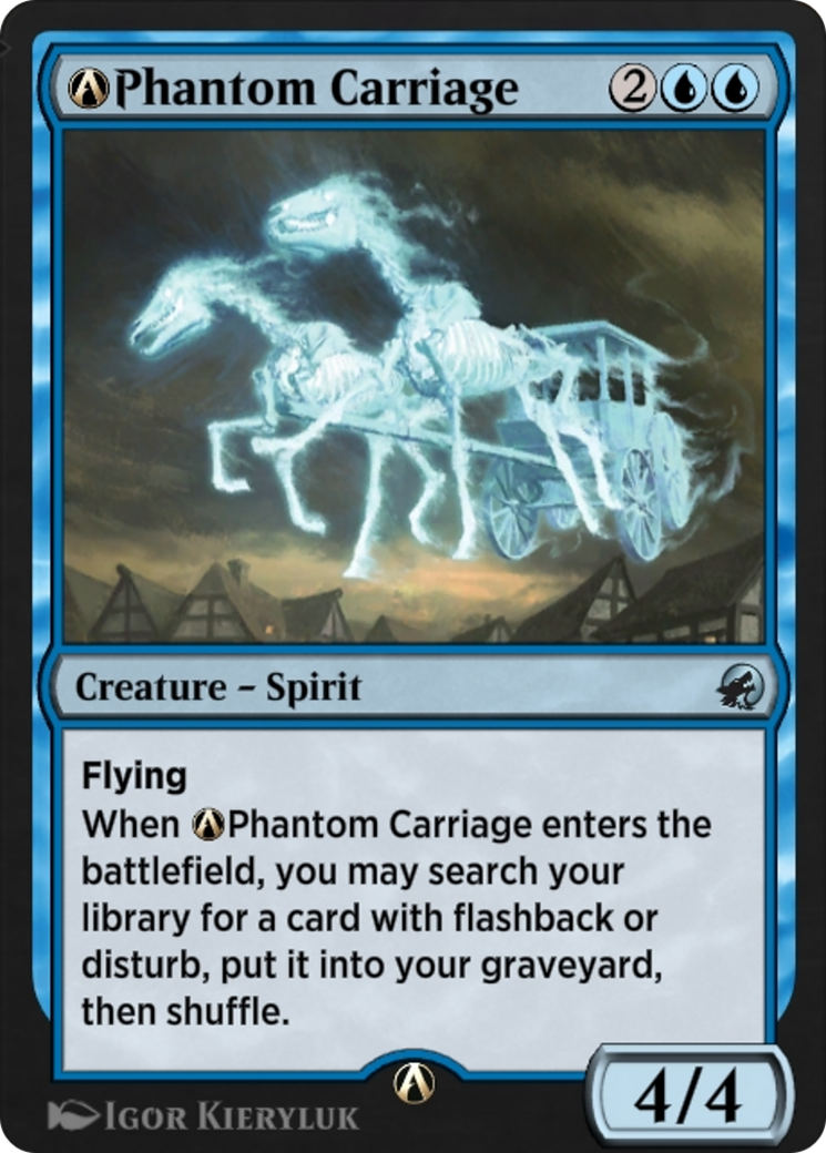 A-Phantom Carriage (MID-A-70) - Innistrad: Midnight Hunt-1