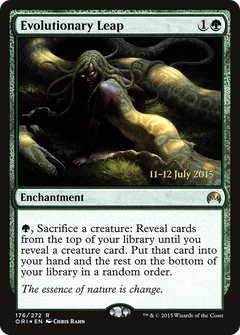 Evolutionary Leap [Magic Origins Prerelease Promos]-1