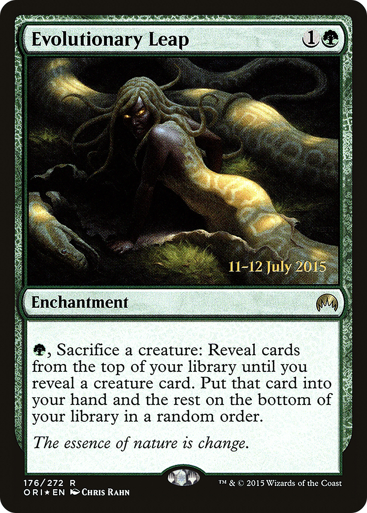 Evolutionary Leap [Magic Origins Prerelease Promos]-1