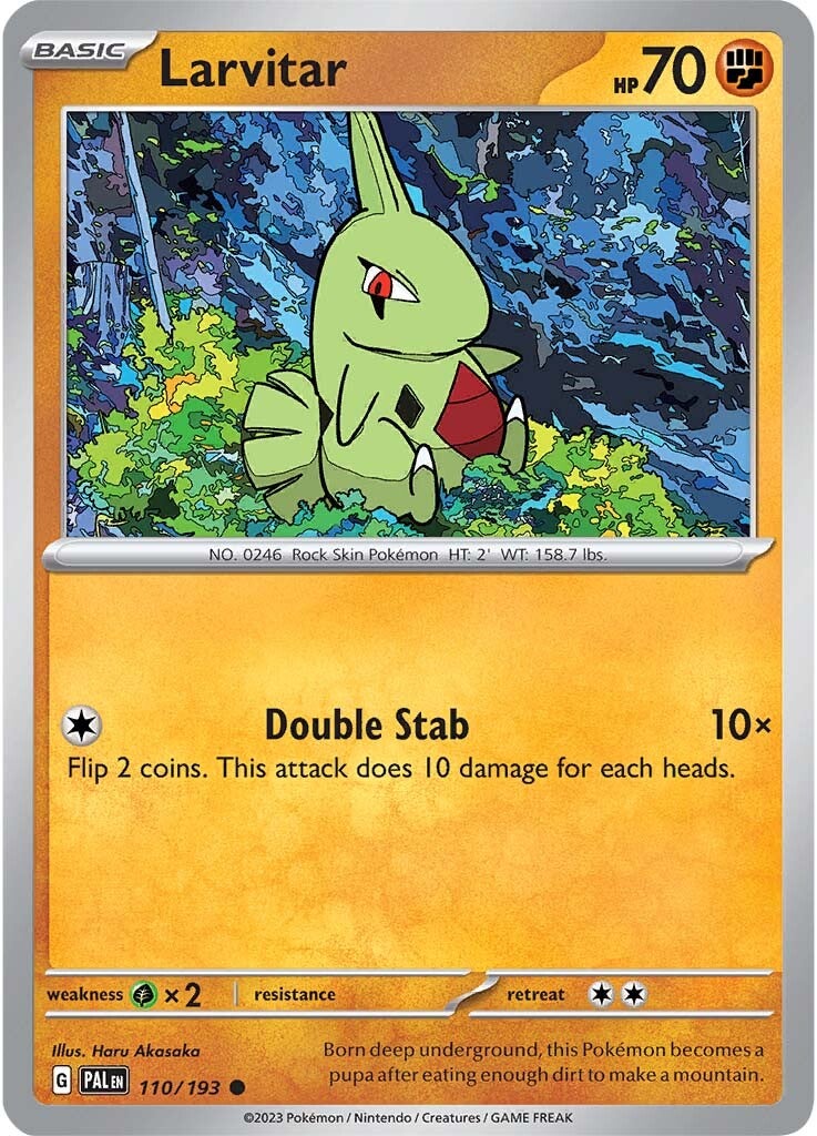 Larvitar (110/193) [Scarlet & Violet: Paldea Evolved]-1