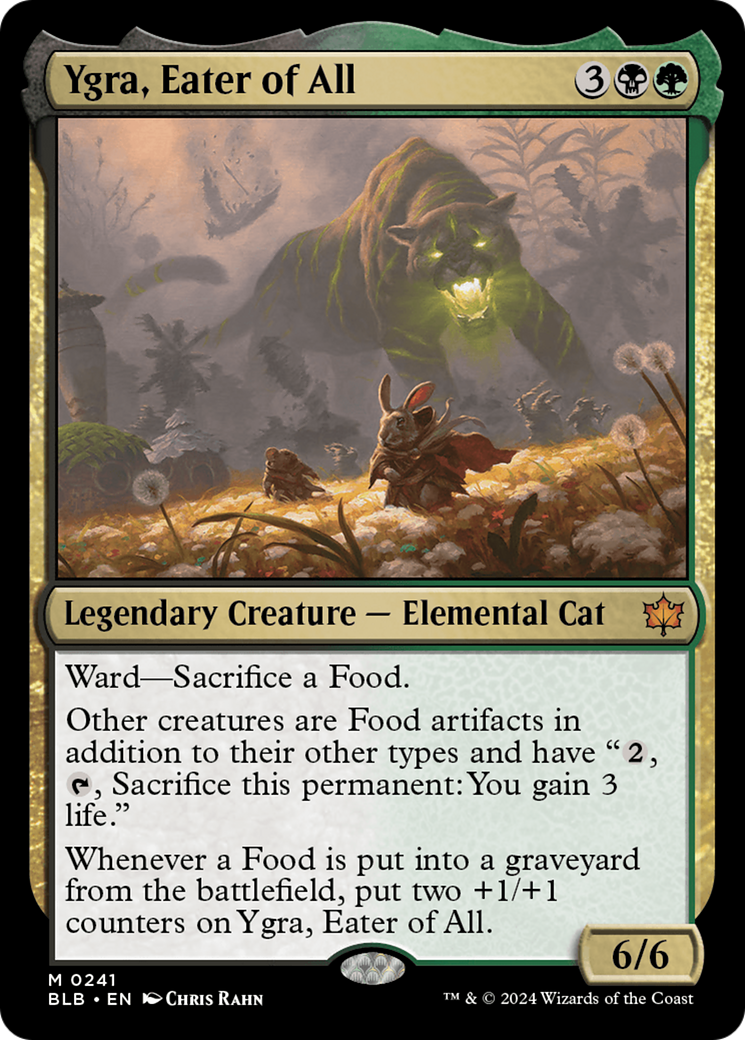 Ygra, Eater of All (BLB-241) - Bloomburrow-1