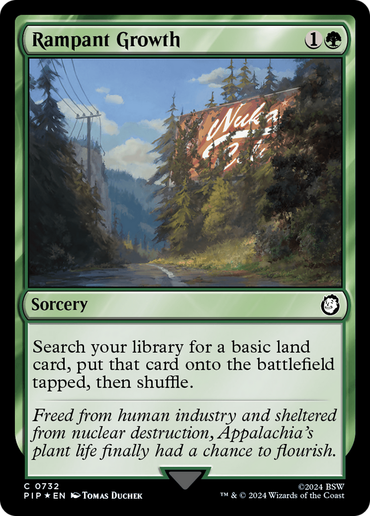 Rampant Growth (Surge Foil) [Fallout]-1