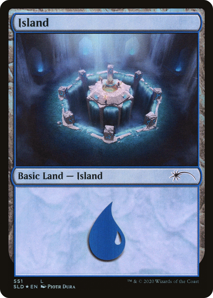 Island (Archaeology) (551) [Secret Lair Drop Promos]-1