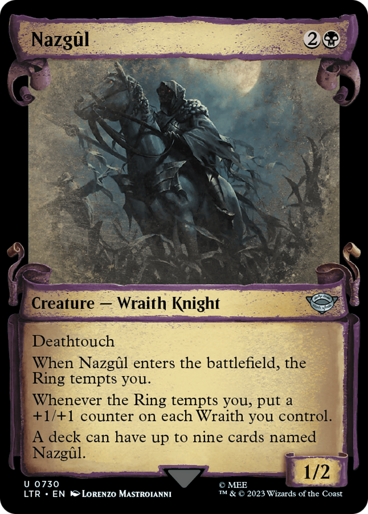 Nazgul (0730) [The Lord of the Rings: Tales of Middle-Earth Showcase Scrolls]-1