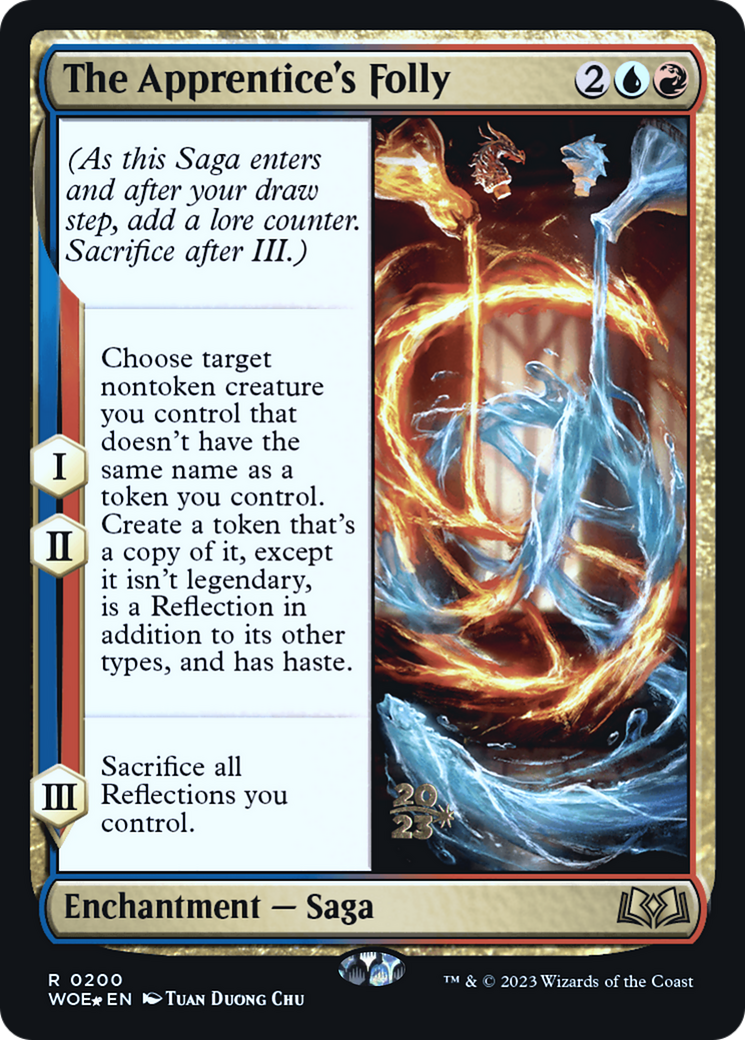 The Apprentice's Folly [Wilds of Eldraine Prerelease Promos]-1