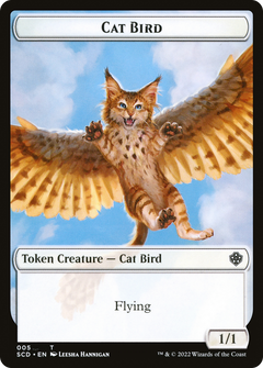 Cat Bird (TSCD-005) - Starter Commander Deck Tokens Foil-1