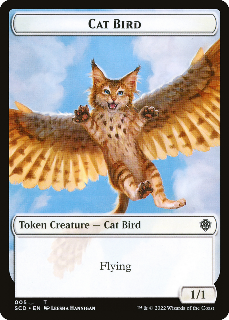 Cat Bird (TSCD-005) - Starter Commander Deck Tokens-1