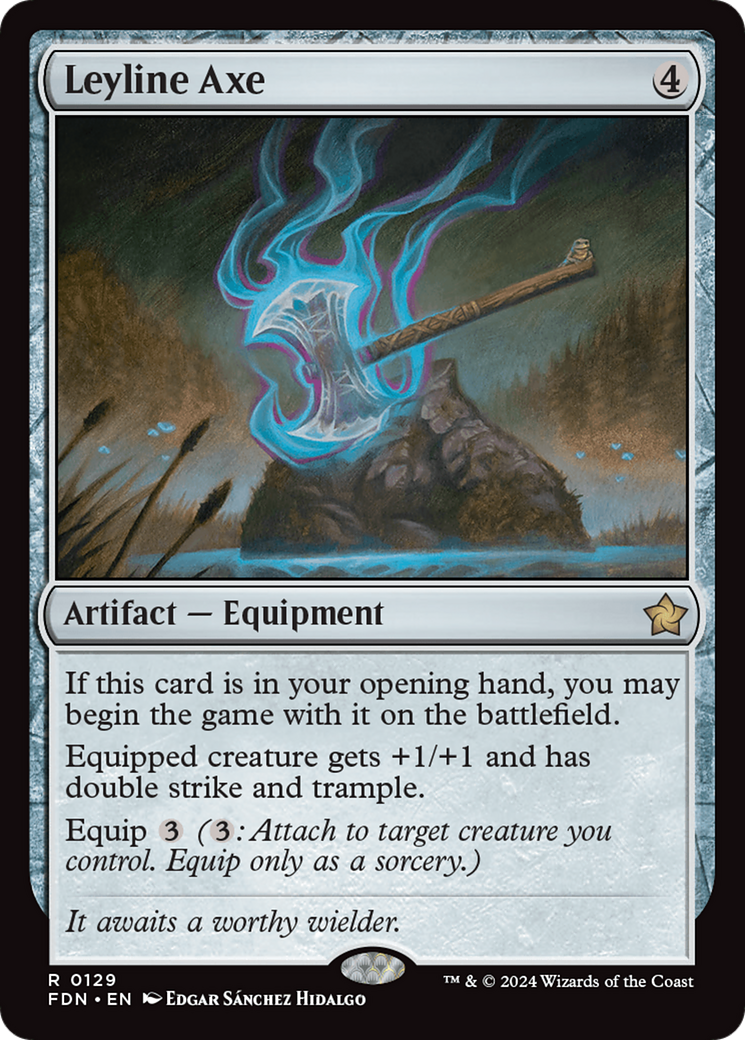 Leyline Axe [Foundations]-1