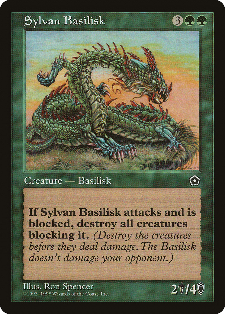 Sylvan Basilisk [Portal Second Age]-1