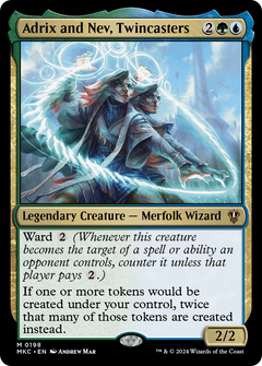 Adrix and Nev, Twincasters [Murders at Karlov Manor Commander]-1