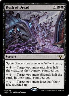 Rush of Dread (Promo Pack) [Outlaws of Thunder Junction Promos]-1