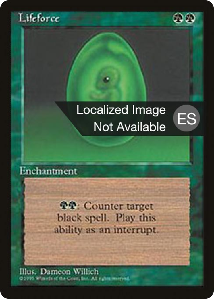 Lifeforce [Fourth Edition Foreign Black Border]-1