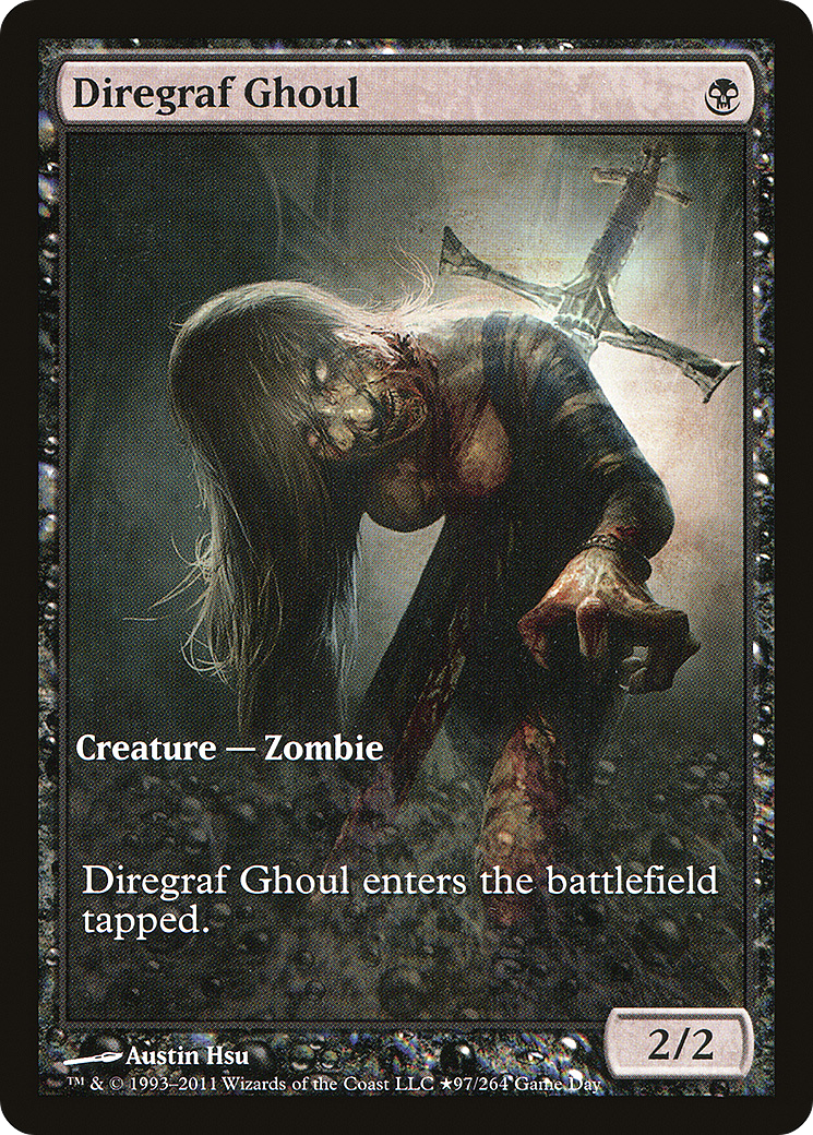 Diregraf Ghoul (Game Day) [Innistrad Promos]-1