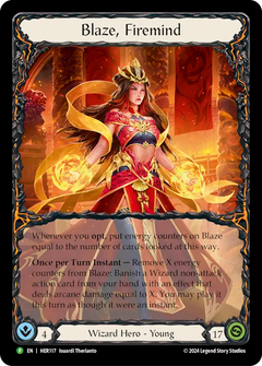 Blaze, Firemind [HER117] (Promo)  Rainbow Foil-1