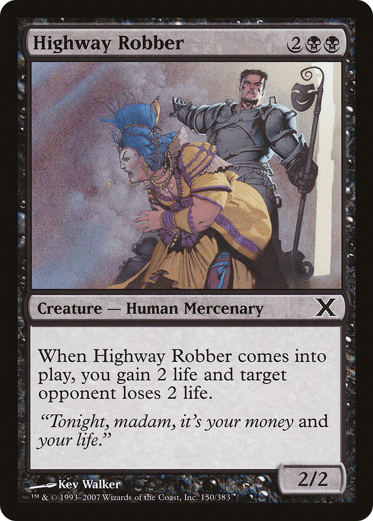 Highway Robber [Tenth Edition]-1