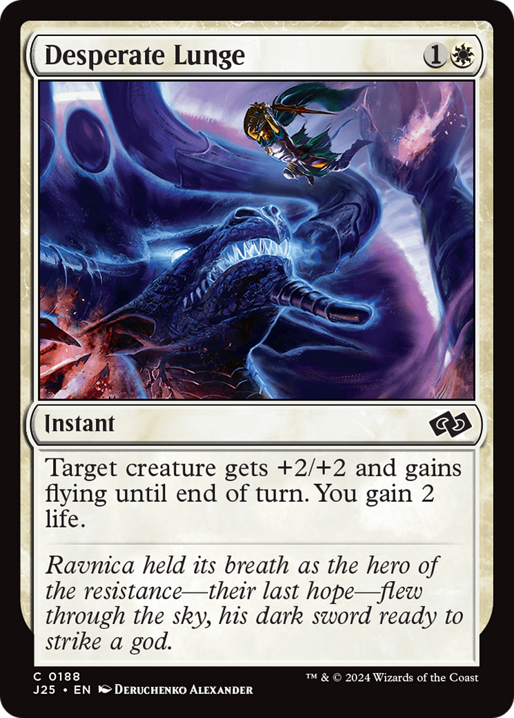 Desperate Lunge [Foundations Jumpstart]-1